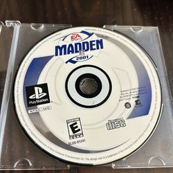 Madden NFL 2001 Sony PlayStation PS1