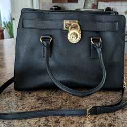 Michael Kors Hamilton tote - like new, black, medium size