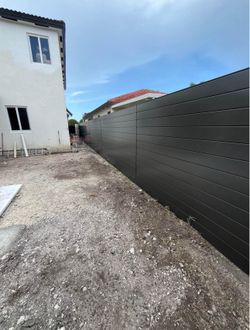 Horizontal Metal Fence