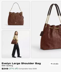 Coach Large evelyn Shoulder Bag
