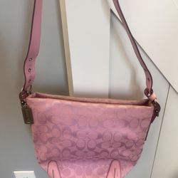 Coach Pink Vintage Purse