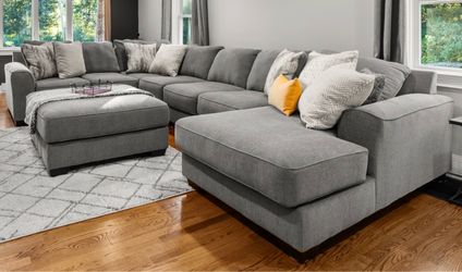 Ashley’s Furniture Couch w/ ottoman