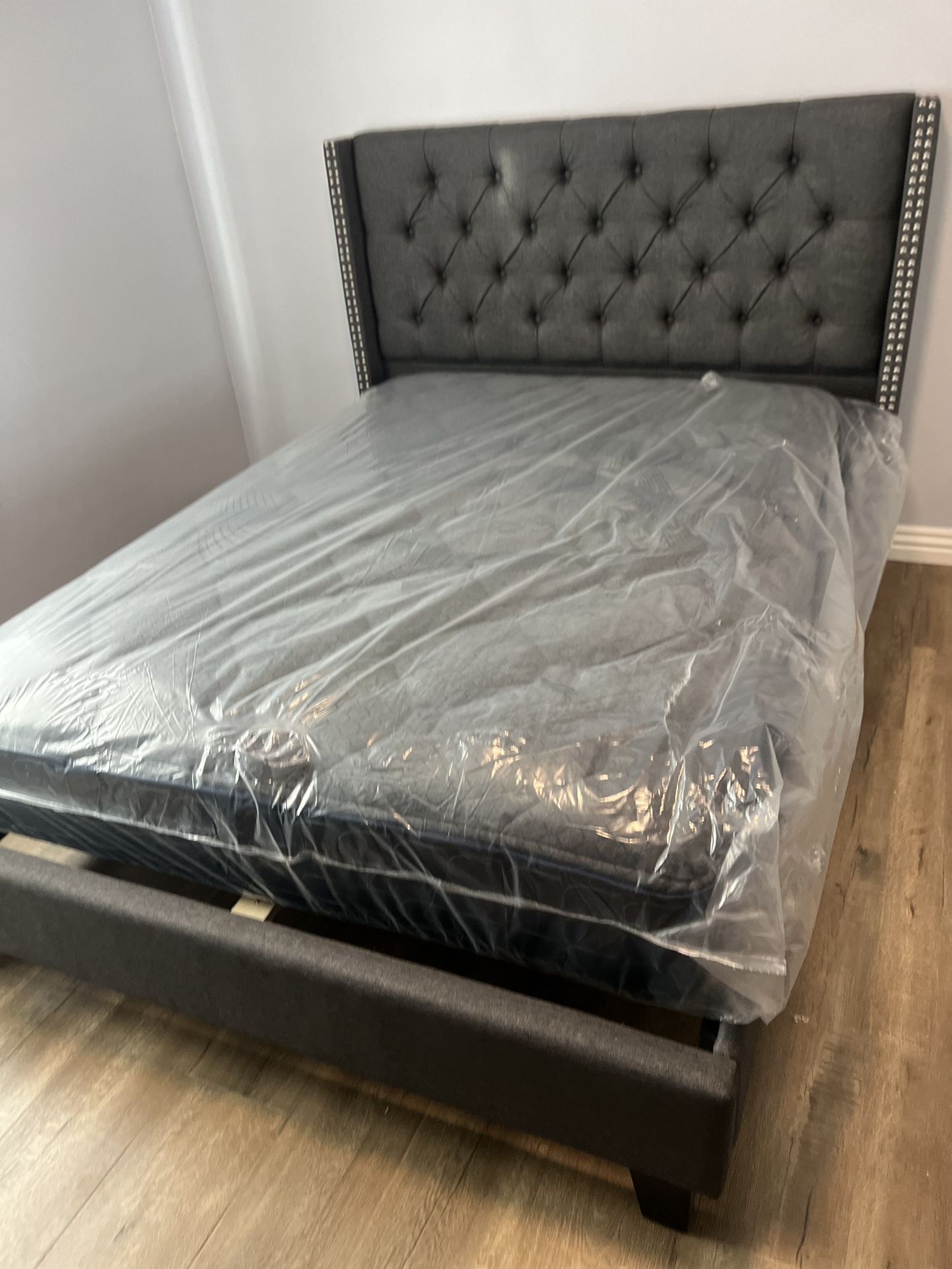 Cama Full Size Nueva En Caja Incluye Colchon