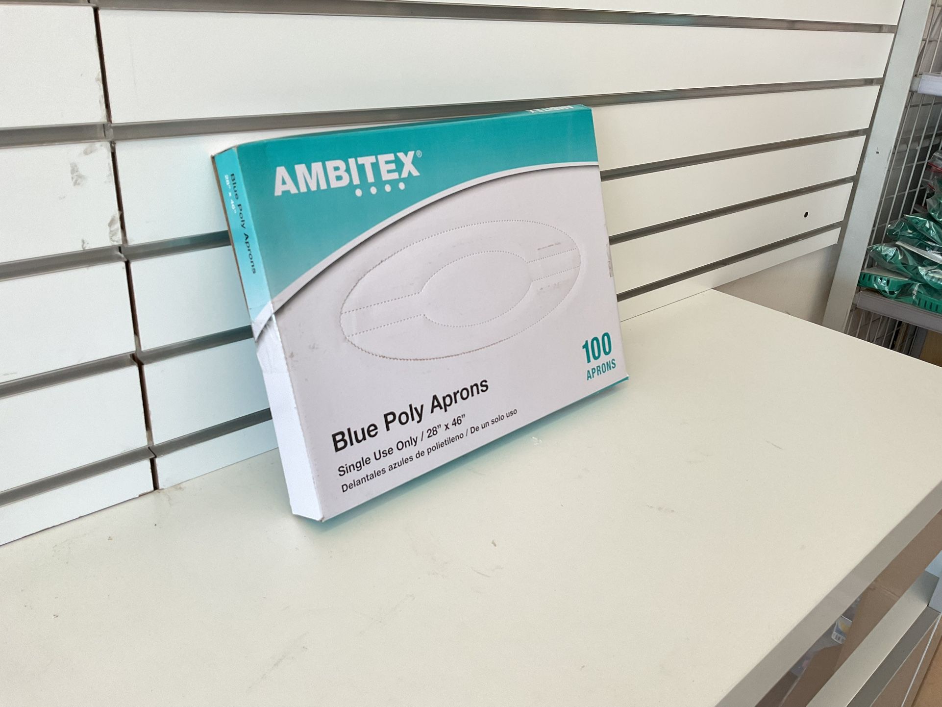 Multipurpose Blue Poly Aprons