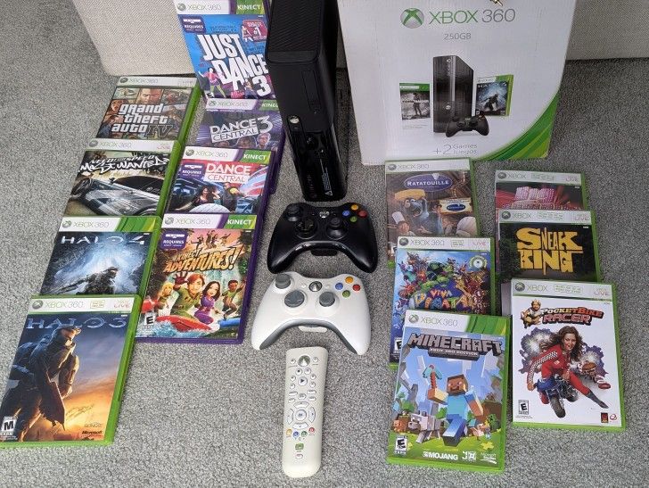 Xbox 360 with Kinect Controller
