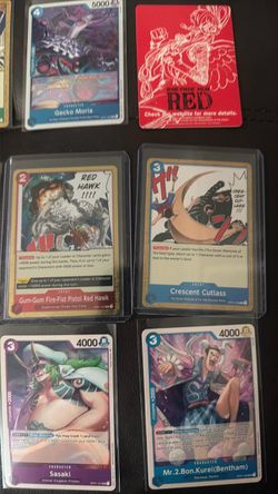 One piece Romance Dawn cards Lot