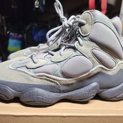  Adidas Yeezy 500 High Mist Slate Grey Black Steel Blue Dark Grey Gray