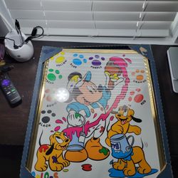 3 Disney Prints With Frames