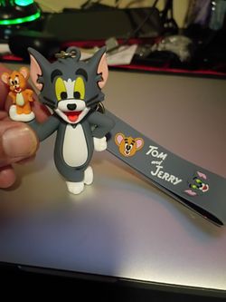 Tom and Jerry Keychain