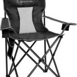 4 Sillas plegables de camping resistentes,  bolsa térmica, bolsillo, reposabrazos, resiste 325 lb