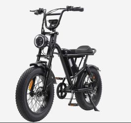 20 inch fat tire electric bicycle 750w motor 28MPH 48v 15Ah battery electric bike