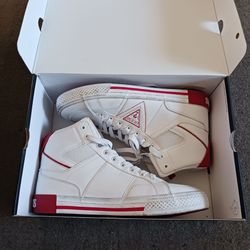Guess High-Top White Sneakers