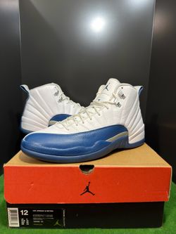 Size 12 - Air Jordan 12 French blue