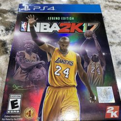 PS4 NBA 2K 17 Case Cover Only