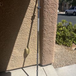 Sunny Health & Fitness 60 Inch Threaded Chrome Barbell Bar.