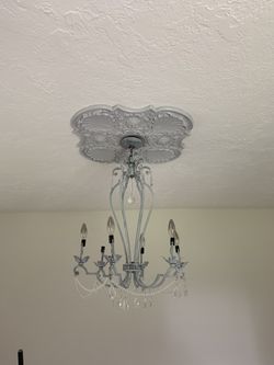 Beautiful Chandelier for a girls room or whatever you want it to go