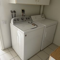Washer And Dryer Combo Whirlpool And GE Electric Dryer 