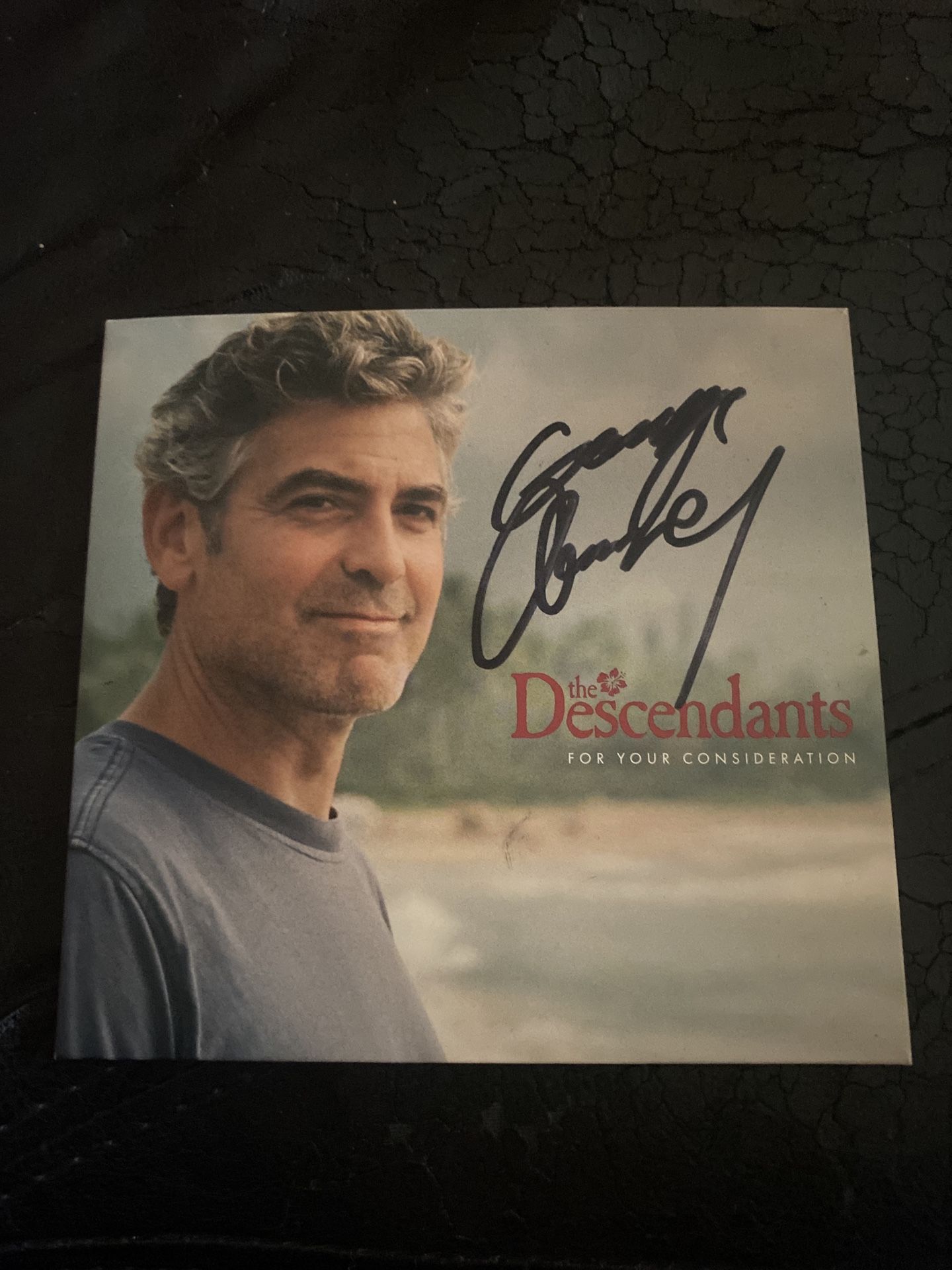 George Clooney Signed DVD