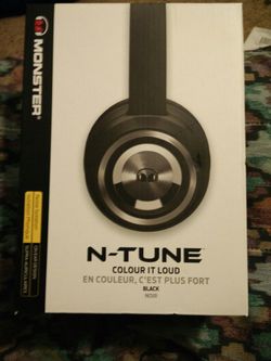 Monster N-Tune over the ear headphones