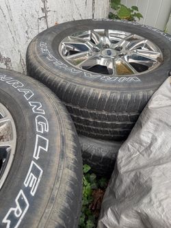 Stock ford rims for a truck