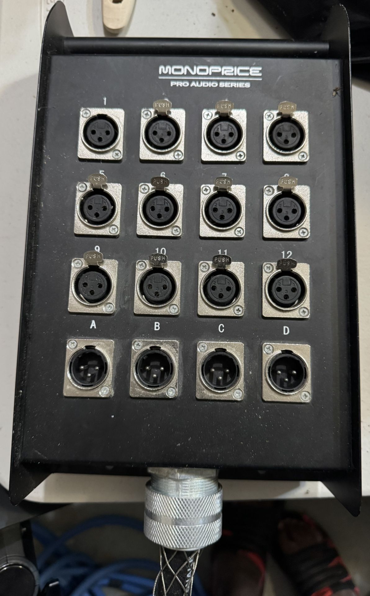 Monoprice 150Ft analog audio snake