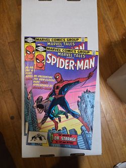Vintage Spider-Man Comics - Amazing Fantasy 15 Reprints - Marvel Tales #137