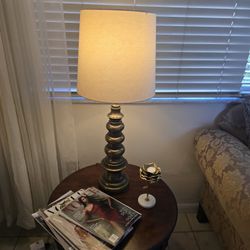Vintage Brass Table Lamp