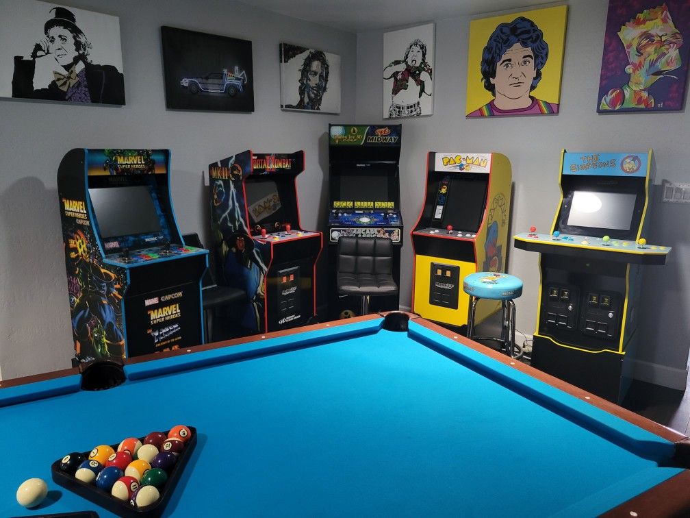 ARCADE GAMES MOVING ASAP