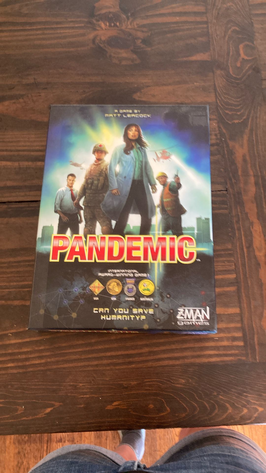 Pandemic Board Game - $5