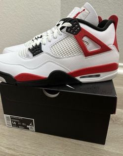 Jordan 4 red cement sizes 6 through 13 men