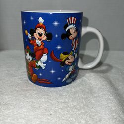 Coffee Mug Walt Disney World Mickey Mouse through the ages