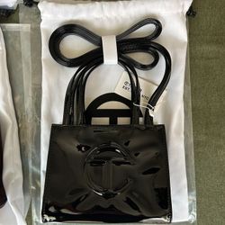 telfar black  bag
