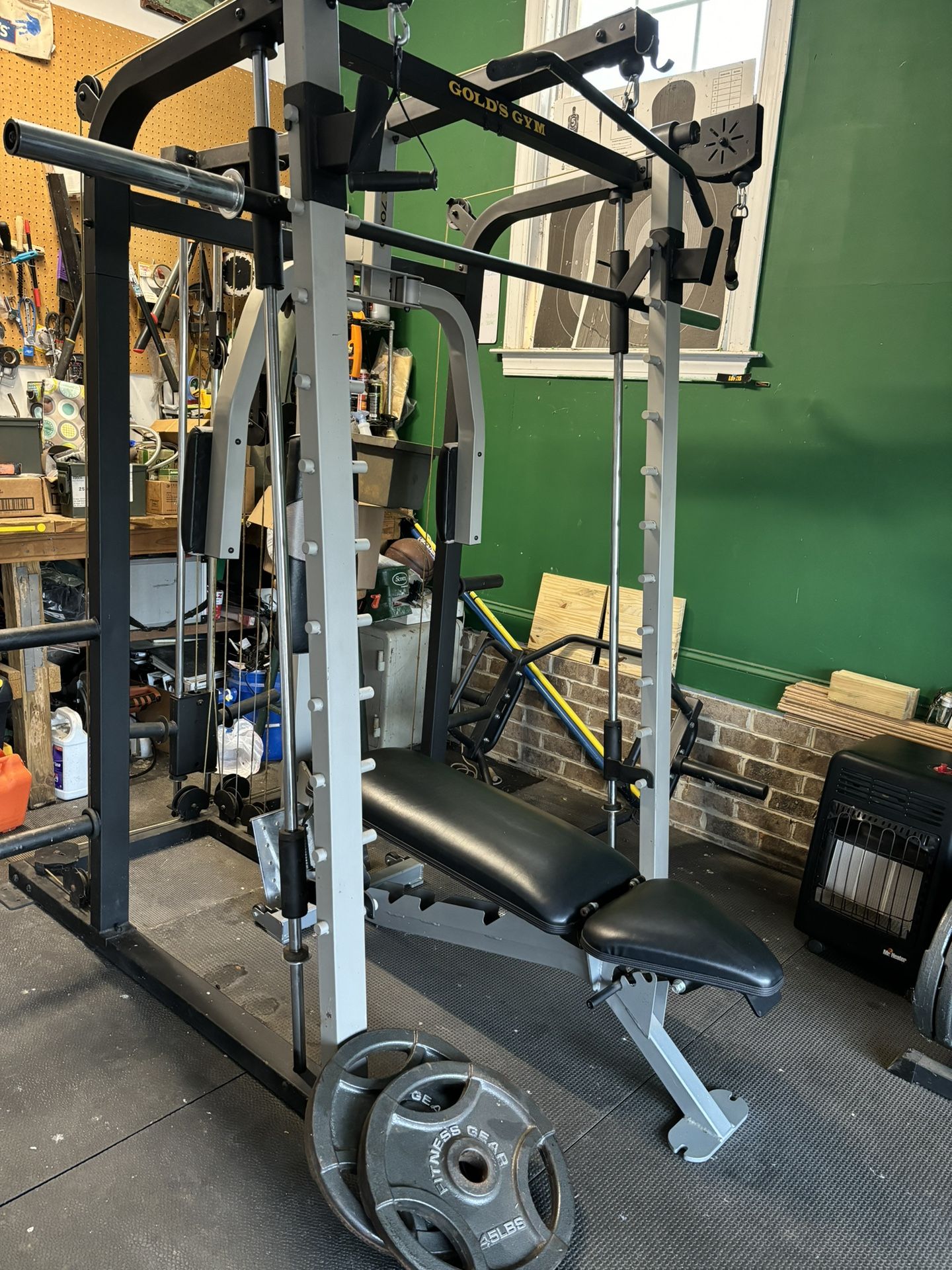 Gold's Gym Weightlifting Smith Machine
