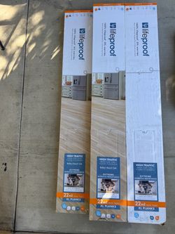 Lifeproof Bailey's Beach Oak 22 MIL × 8.7 in. W × 59 in. L Click Lock Waterproof Luxury Vinyl Plank Flooring (25 sqft/Case)