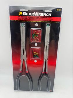 GEARWRENCH 2 Pc. Double-X Internal and External Snap Ring Plier Set - 82110