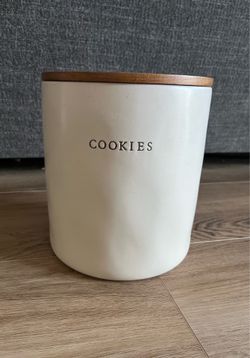 Hearth & Hand Magnolia Stoneware Cookie Jar