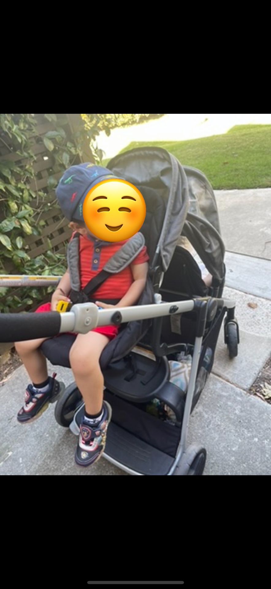 Graco Double stroller and extra baby car seat