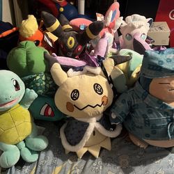 Pokémon Build A Bear Plushies