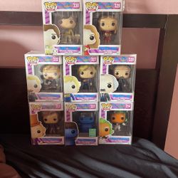 Funko Pop Willy Wonka Complete Set  Bundle