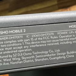 DJI Osmo Mobile Handheld Gimbal 2