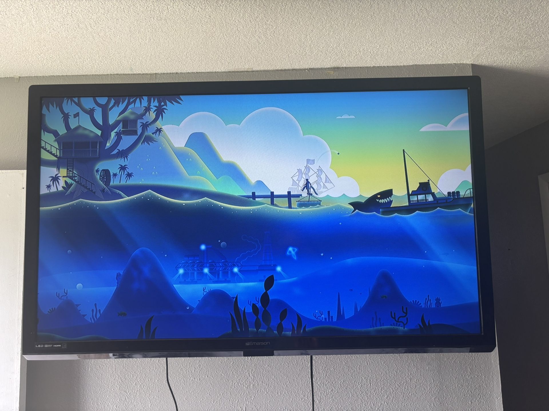 60in flat Screen LED Emerson