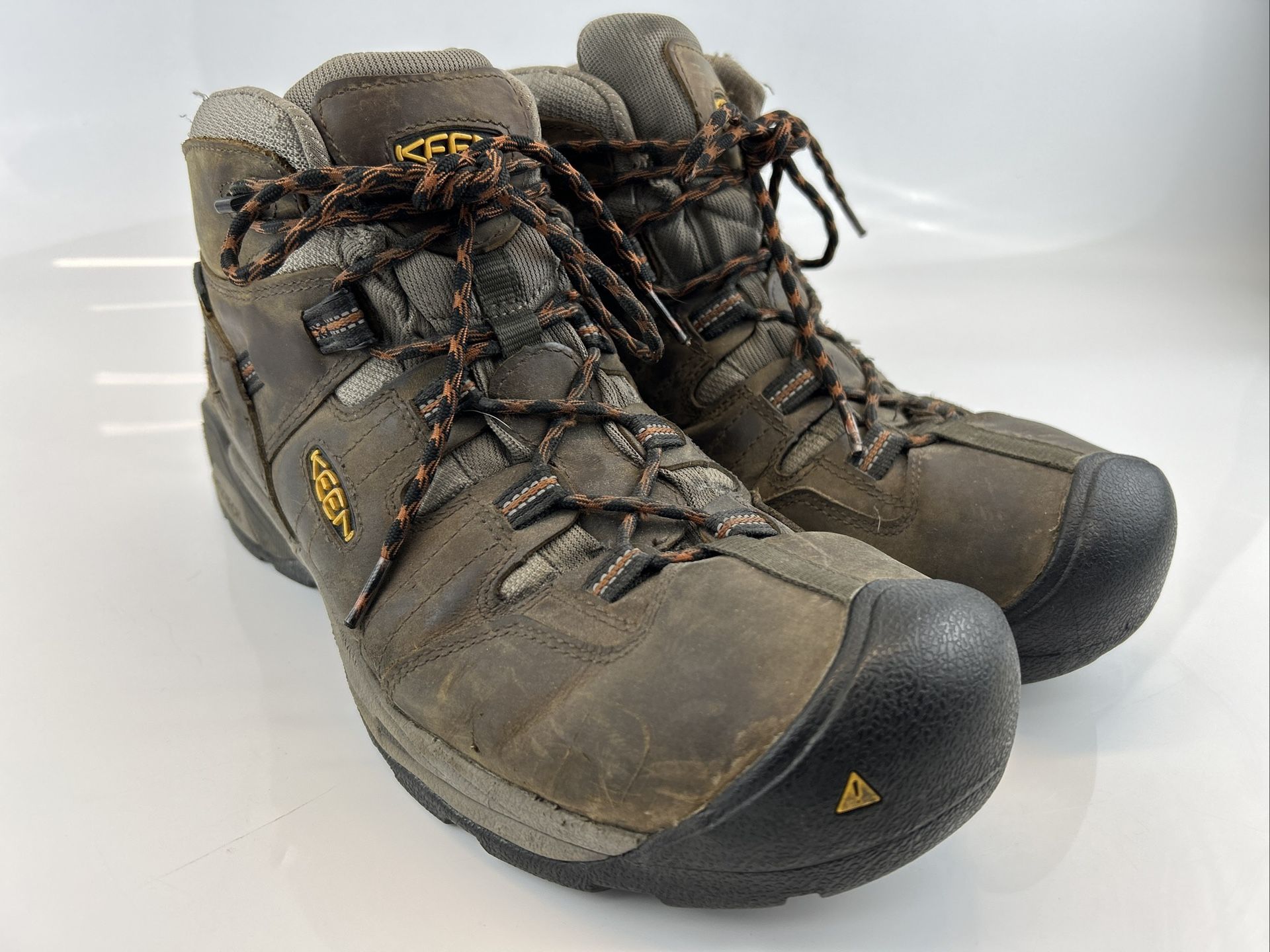 Keen Boot Utility Brown Soft Toe Workwear Hiking ASTM F2892 11 Waterproof 13D