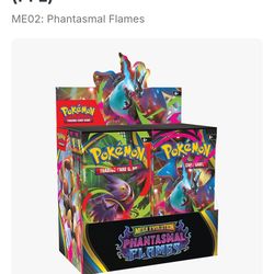 Pokemon Phantasmal Flames Booster Box