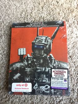 Chappie blue-ray disc steel book