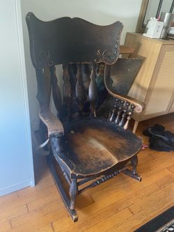 Antique rocking chair