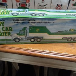 1993 BP Toy Race Car Carrier NIB