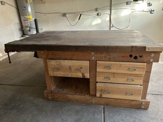 CUSTOM BUILT WORKBENCH
