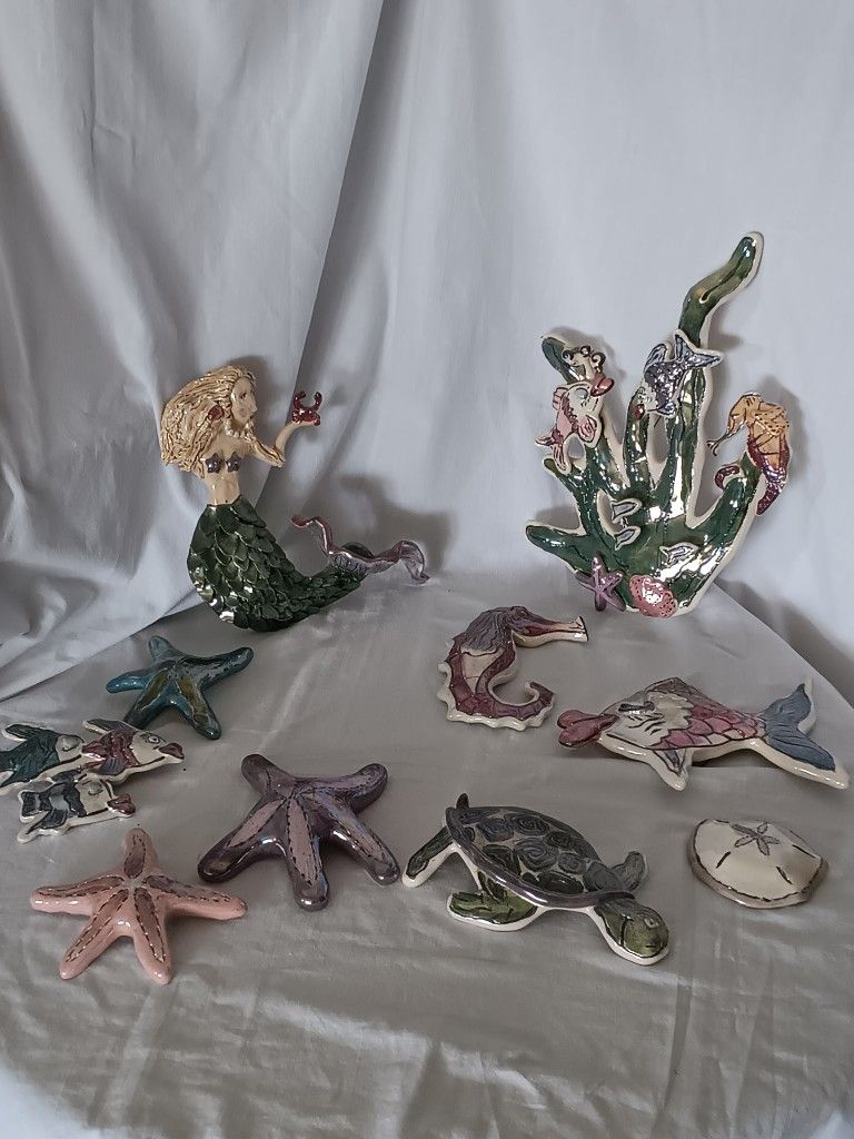 Vintage Clayworks Beach_ Coastal Decor
