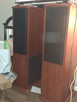 Pair of Tower Floor Standing Speakers