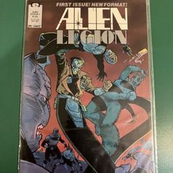 1987 Alien Legion #1 Comic Book 